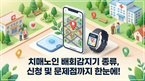 치매 노인 실종 예방을 위한 GPS형 및 매트형 배회감지기 종류와 신청 방법, 본인부담금 및 사용 시 문제점 안내 썸네일 이미지