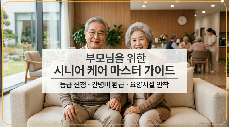 부모님 노후 케어를 위한 장기요양등급 신청 및 간병비 환급 안내 가이드 이미지